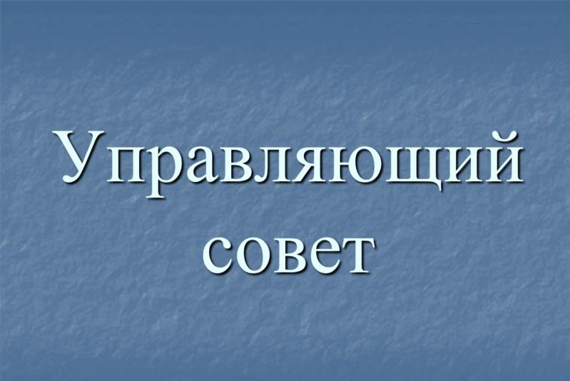 Управляющий совет.